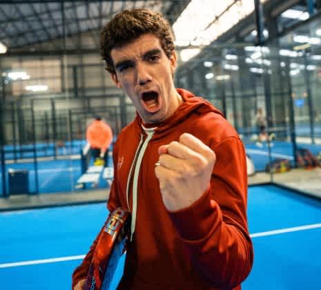 Babolat: Juan Lebrón athlete portrait from the padel pro players page