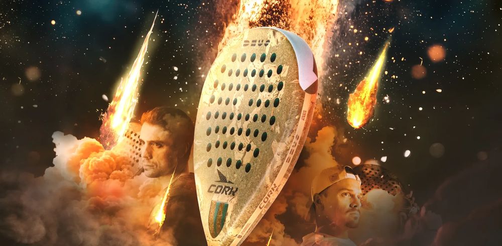 Cork Padel: Extreme Deus II homepage banner