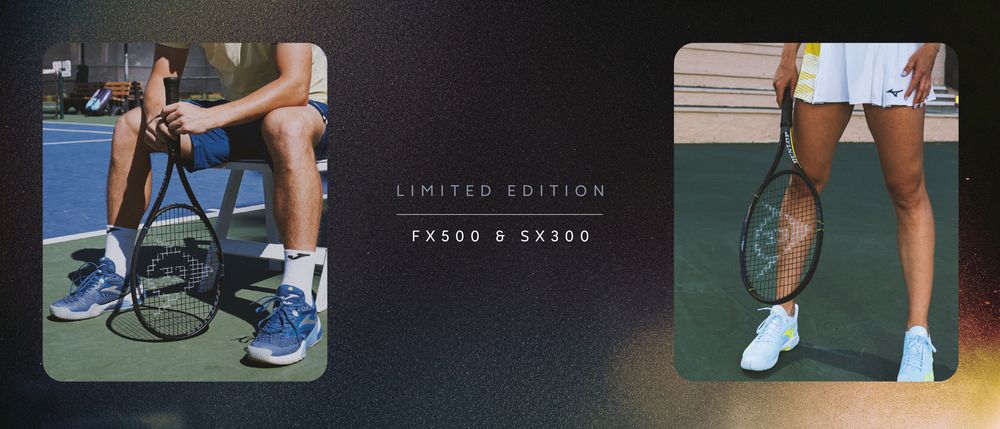 Dunlop: FX and SX limited edition hero banner (tennis)