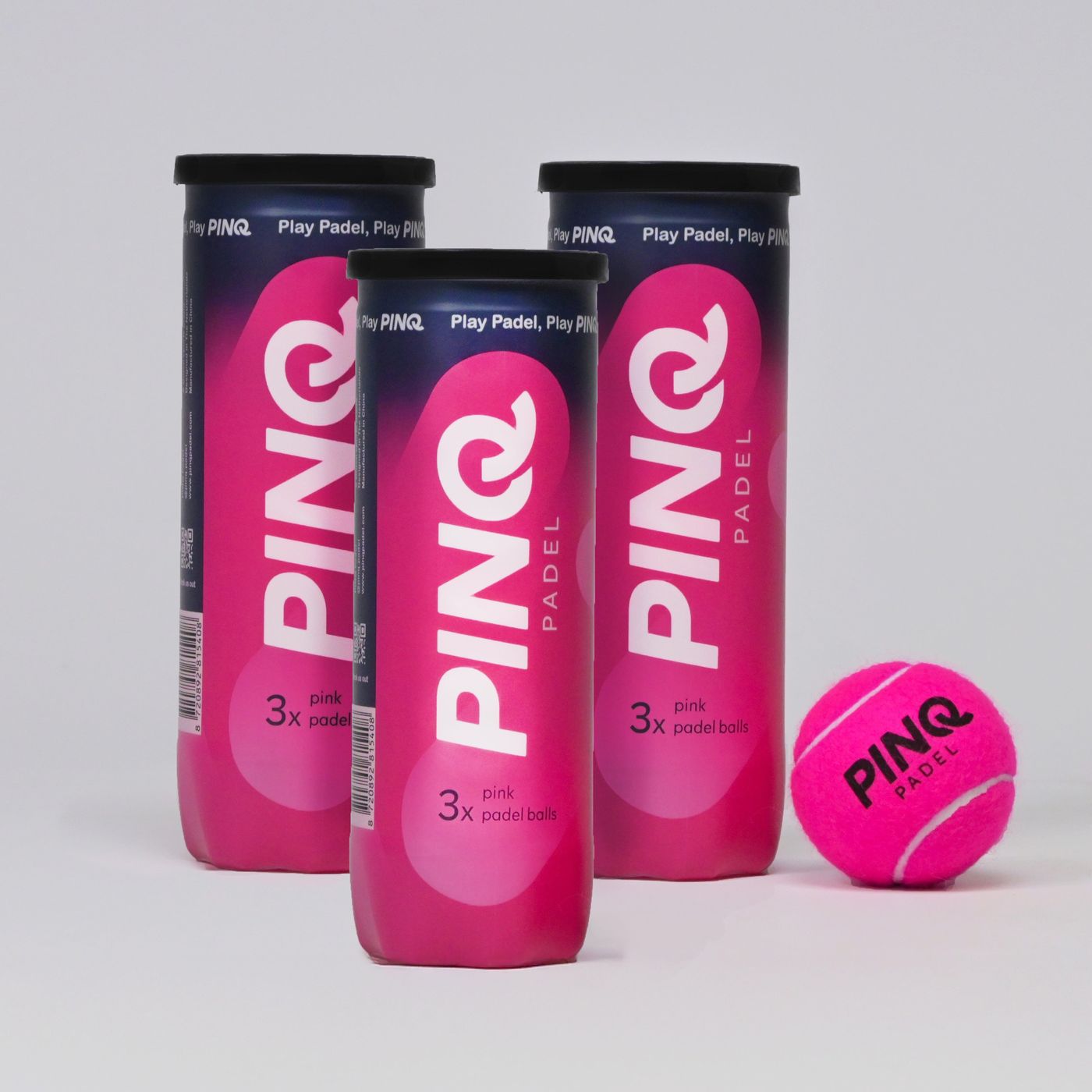 PINQ Padel: Pink ball tubes
