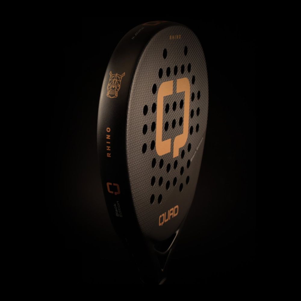 QUAD: Rhino Black Edition racket, 2022