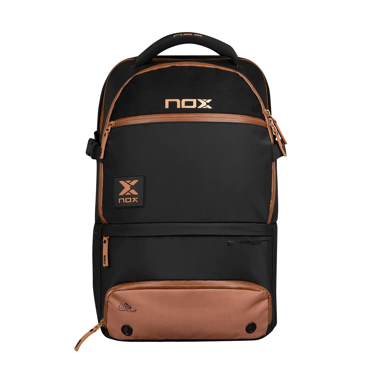 NOX Luxury Open Series Backpack, front