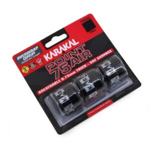 Karakal Point 75 Air Overwrap Grip, front